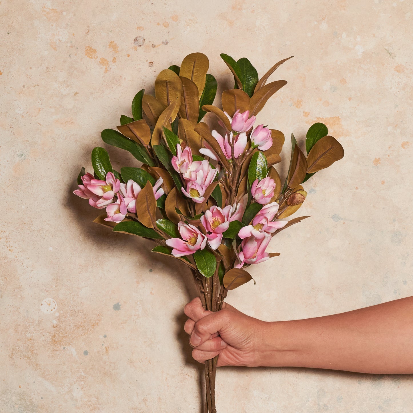 Magnolia Pearl Real Touch Flower Stem