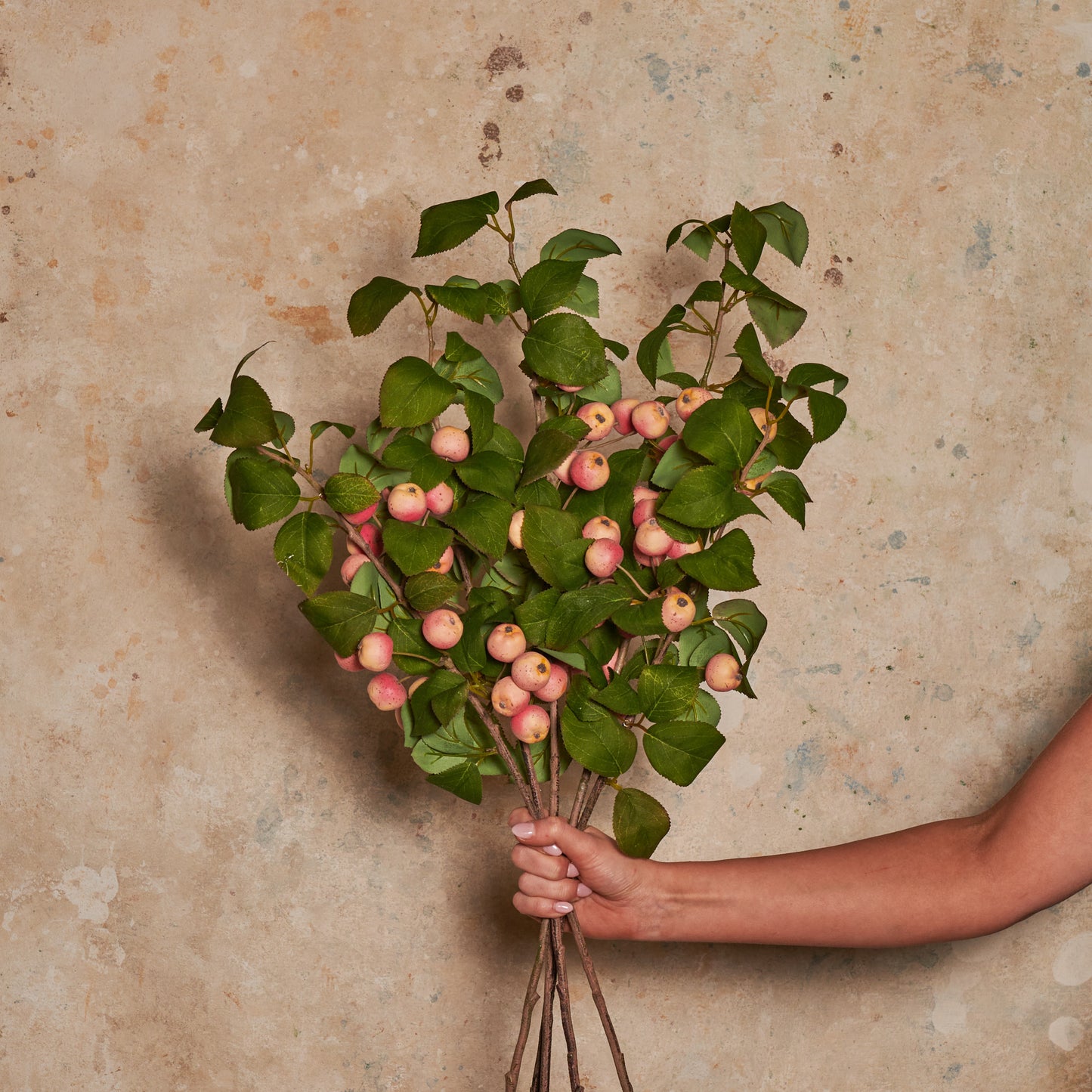 Crabapple Spray Real Touch Flower Stem