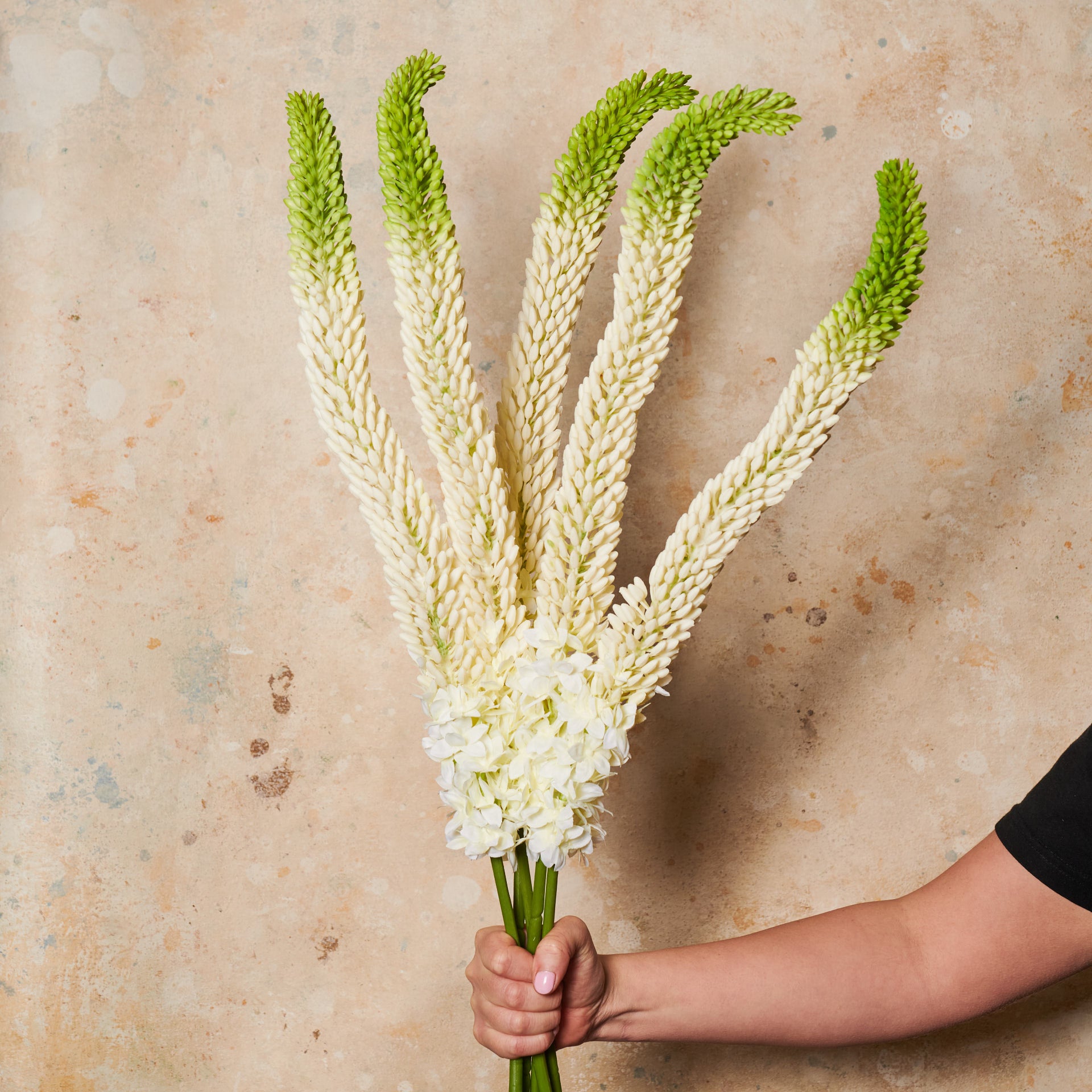 white foxtail lily Artificial Foxtail Lily Real Touch Flower Stem