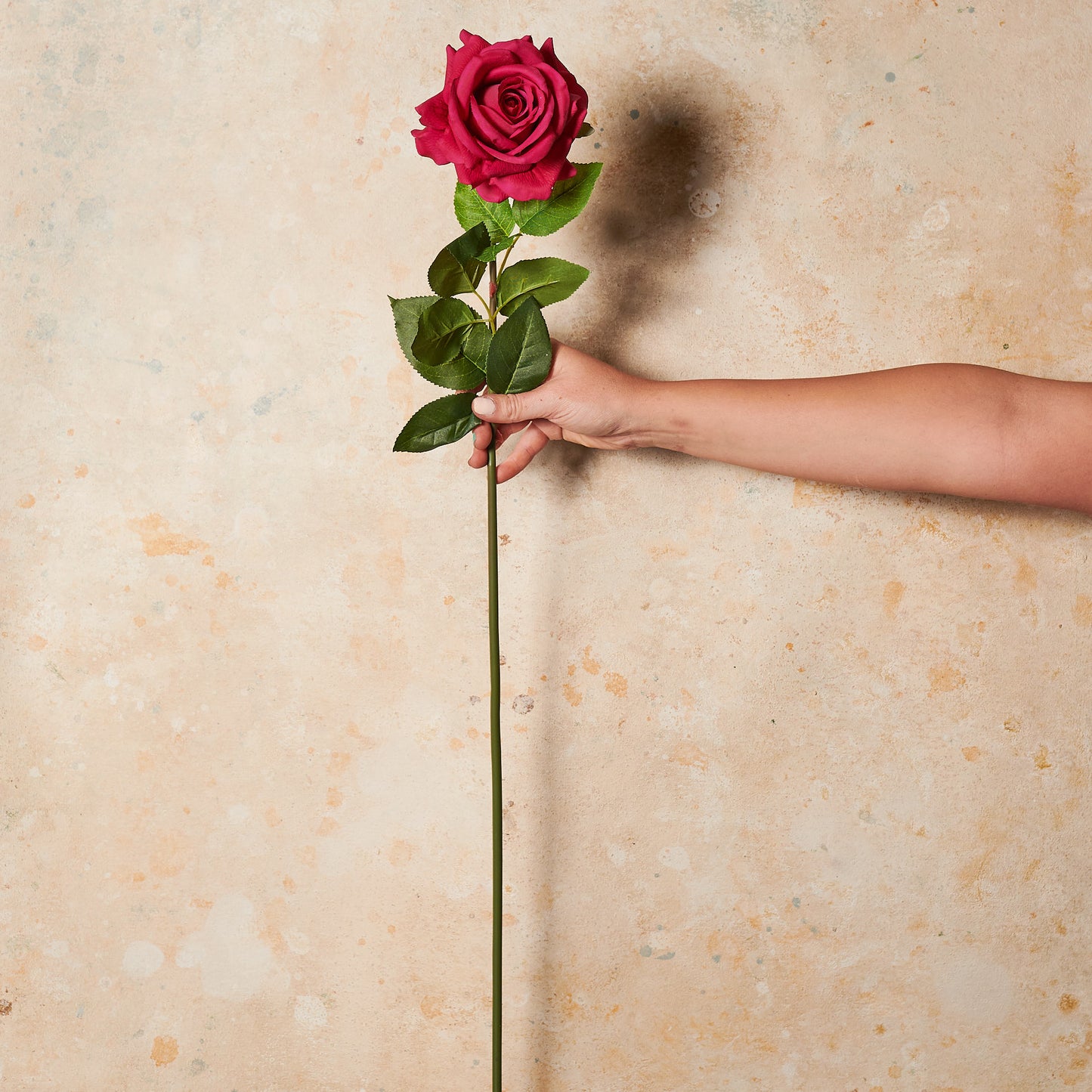 Rose Hannah Real Touch Flower Stem