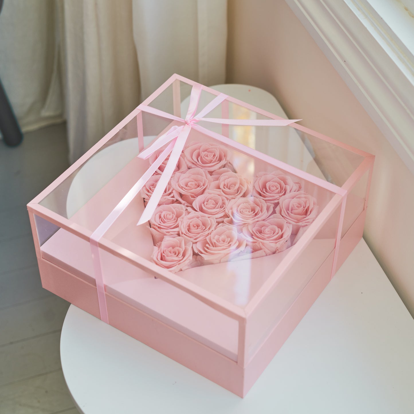 Hearts & Roses Preserved Gift Box