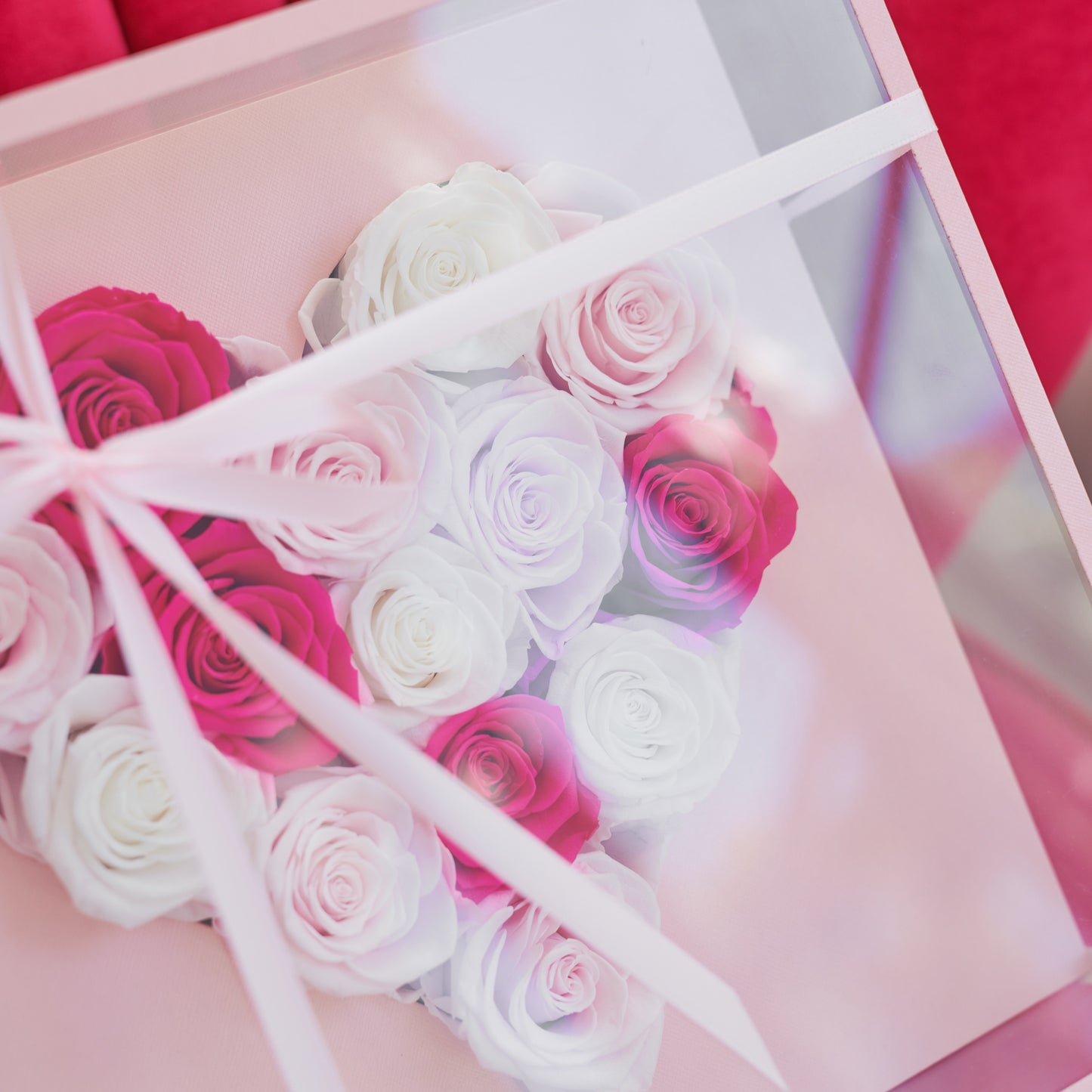 Hearts & Roses Preserved Gift Box