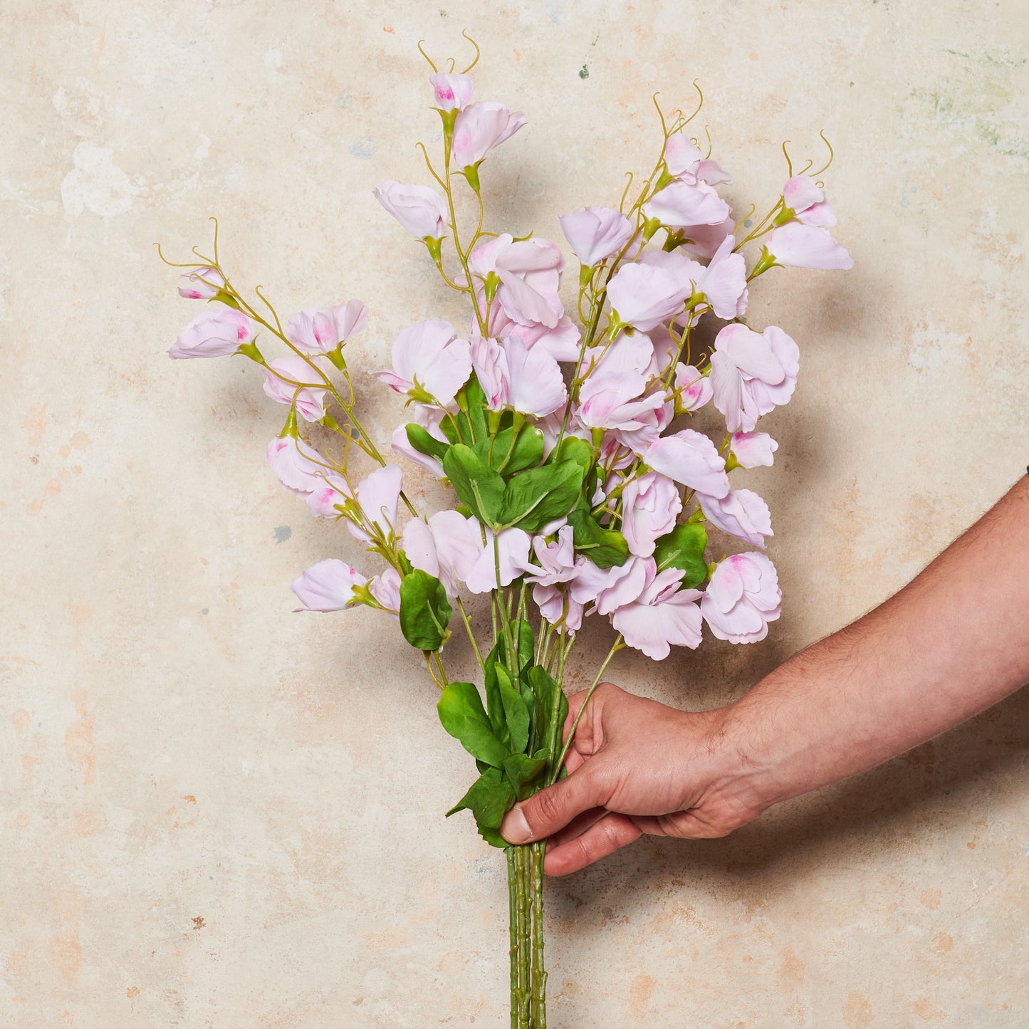 Sweet Pea Spray Real Touch Flower Stem