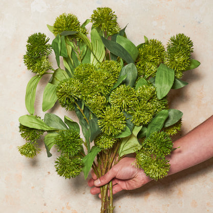 Sweet Gum Blossom Real Touch Flower Stem