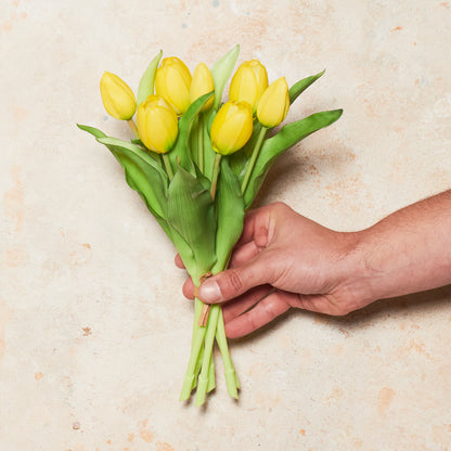 Tulip Mini Real Touch Flower Bunch