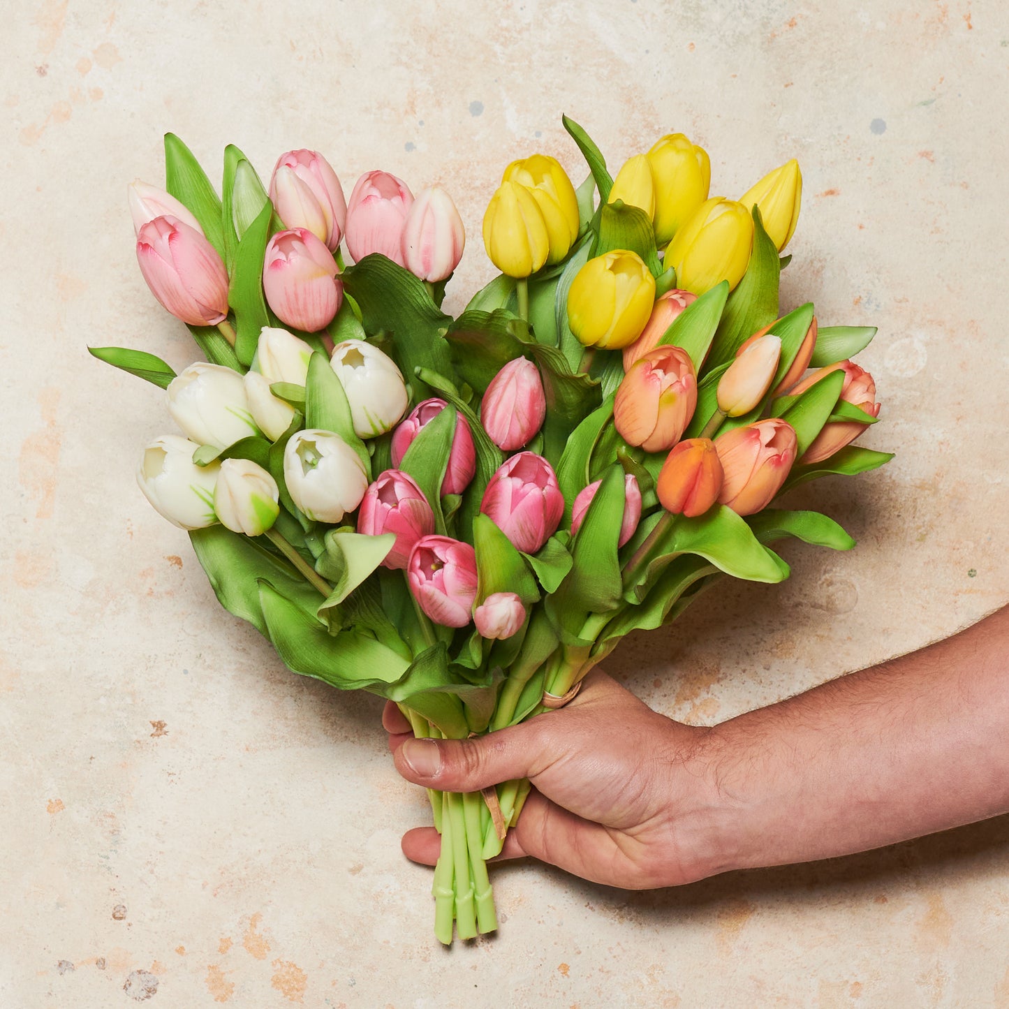 Tulip Mini Real Touch Flower Bunch