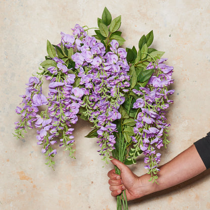 Wisteria Real Touch Flower Stem
