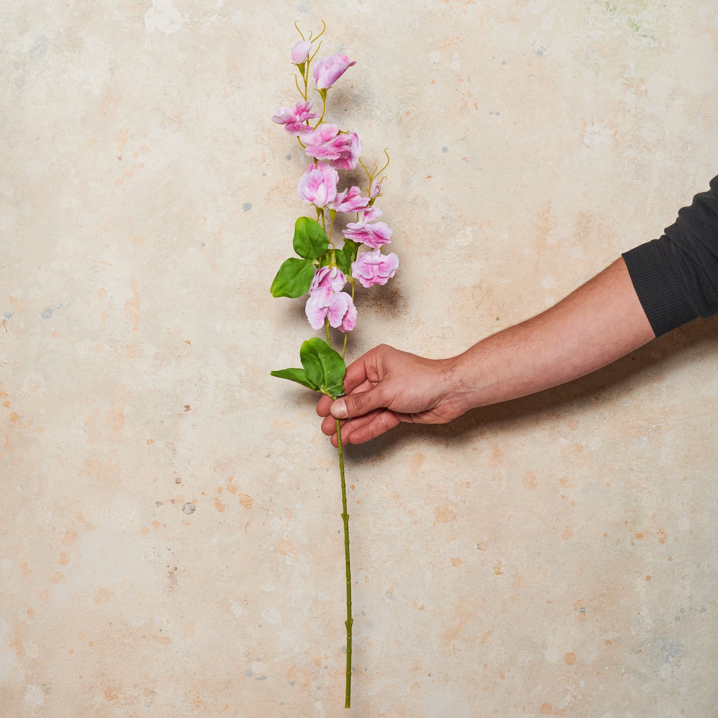 Sweet Pea Spray Real Touch Flower Stem