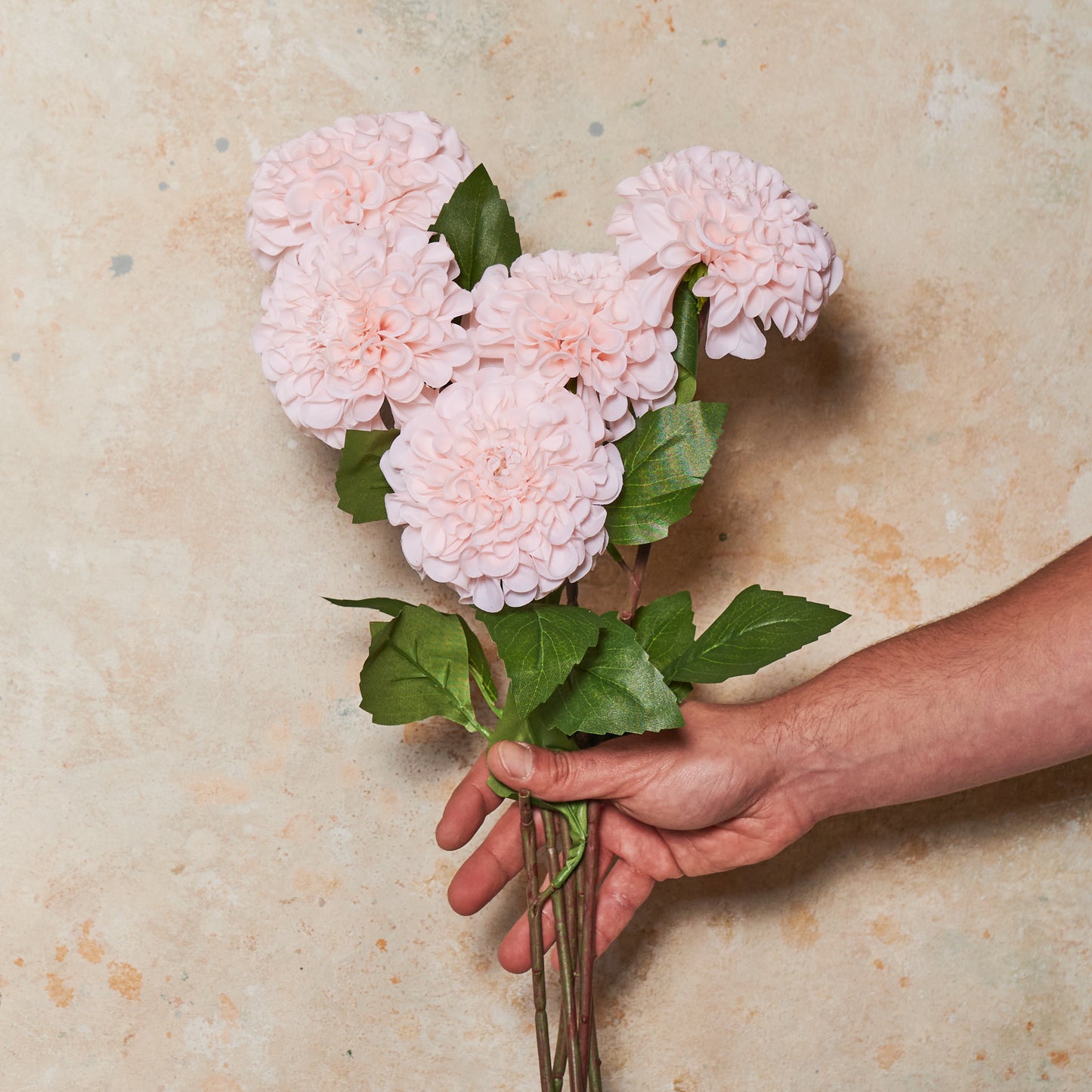 Pompon Dahlia Real Touch Flower Stem