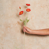 Poppy Real Touch Flower Stem