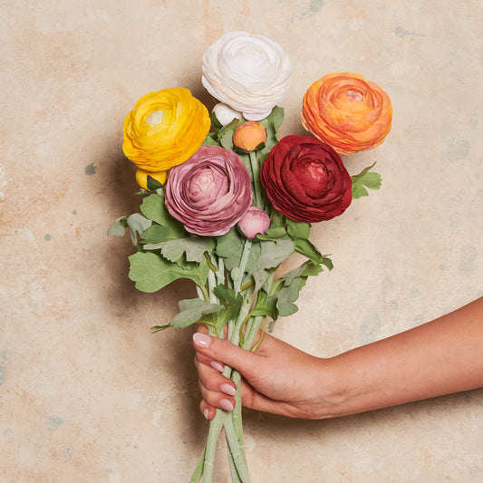 Ranunculus Real Touch Flower Stem