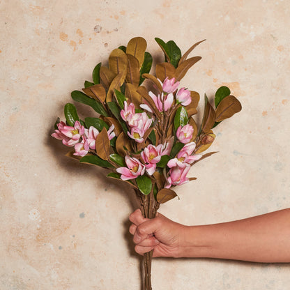 Magnolia Pearl Real Touch Flower Stem