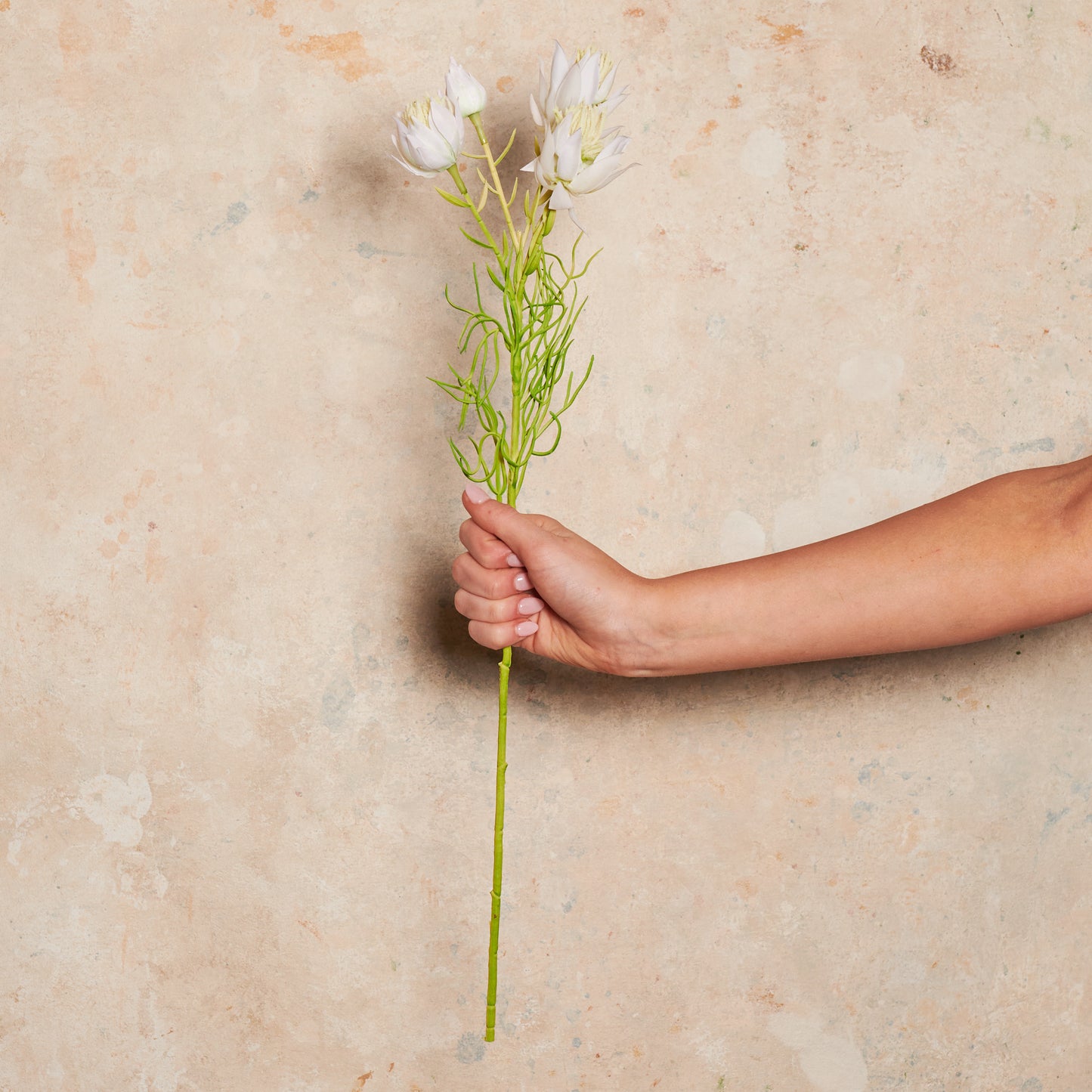 Blushing Bride Real Touch Flower Stem