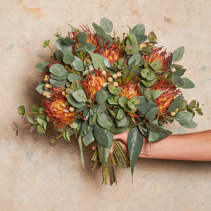 Australian Native Mixed Real Touch Flower Bouquet