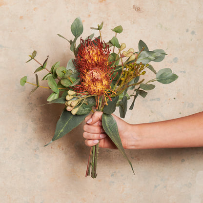 Australian Native Mixed Real Touch Flower Bouquet