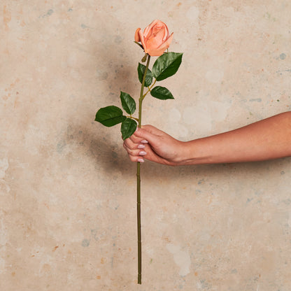 Bud Rose Real Touch Flower Stem