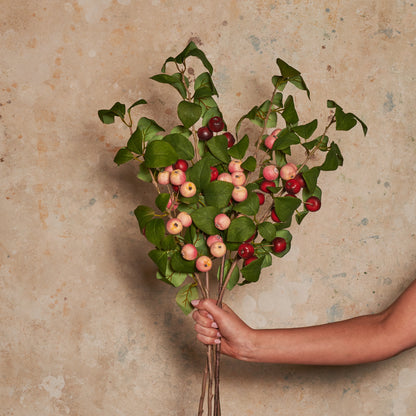 Crabapple Spray Real Touch Flower Stem