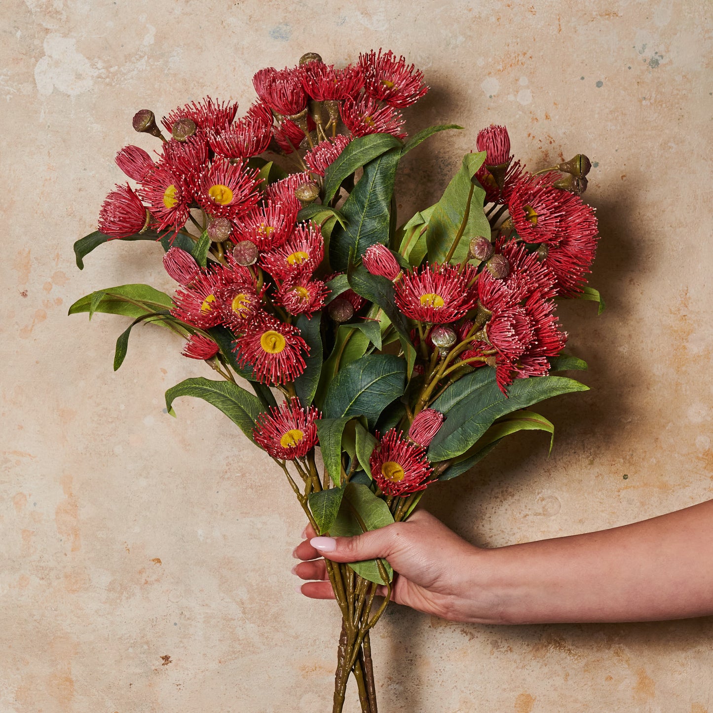 Flowering Eucalyptus Real Touch Flower Stem