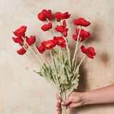 Poppy Real Touch Flower Stem