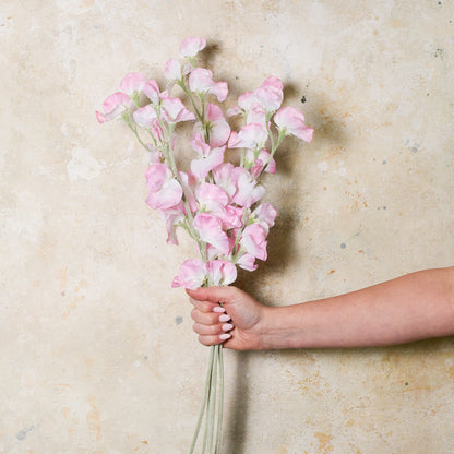 Sweet Pea Real Touch Flower Stem