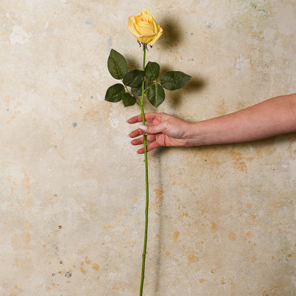 Rose Yvie Real Touch Flower Stem