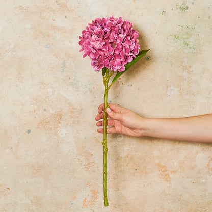Hydrangea Real Touch Flower Stem Premium