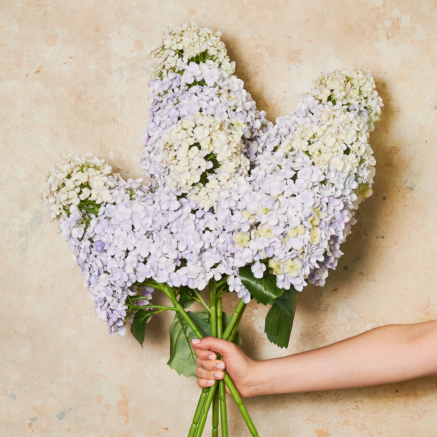 Cone Hydrangea Real Touch Flower Stem