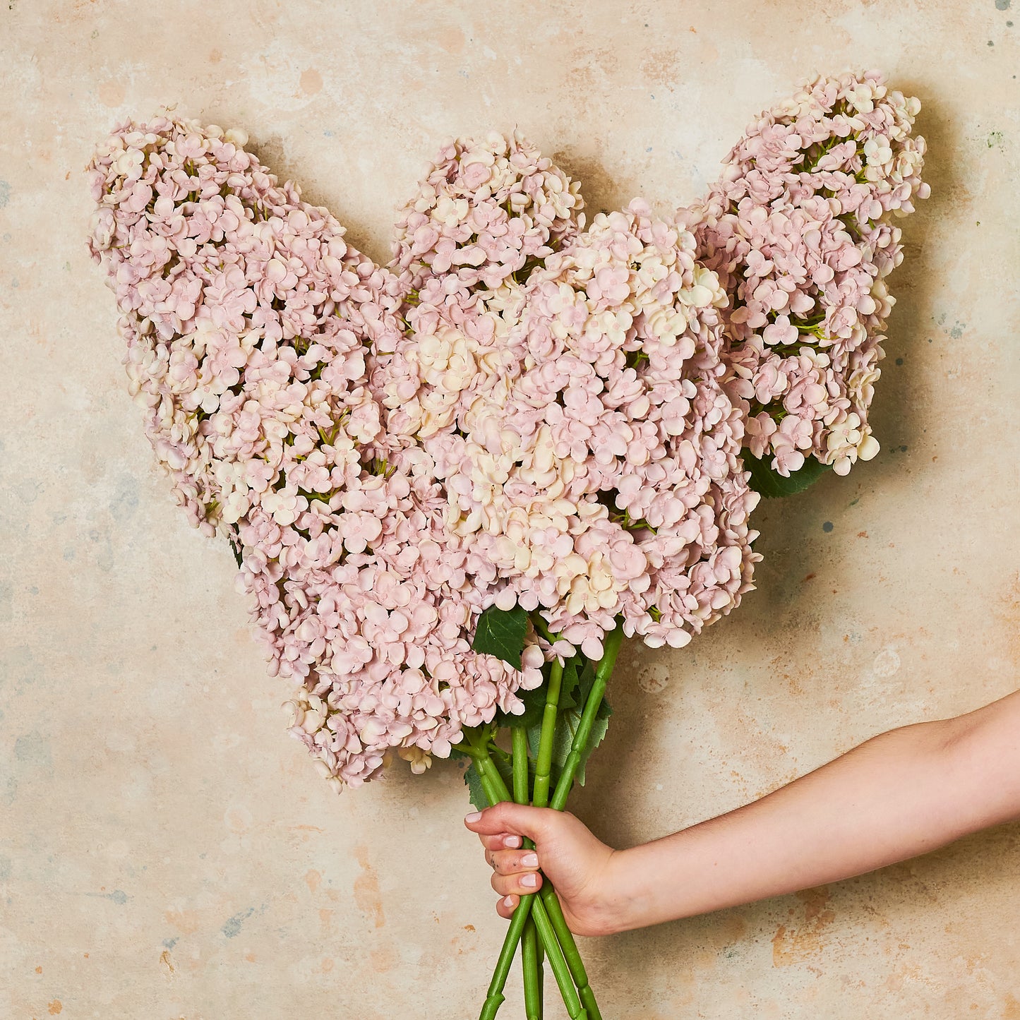Cone Hydrangea Real Touch Flower Stem