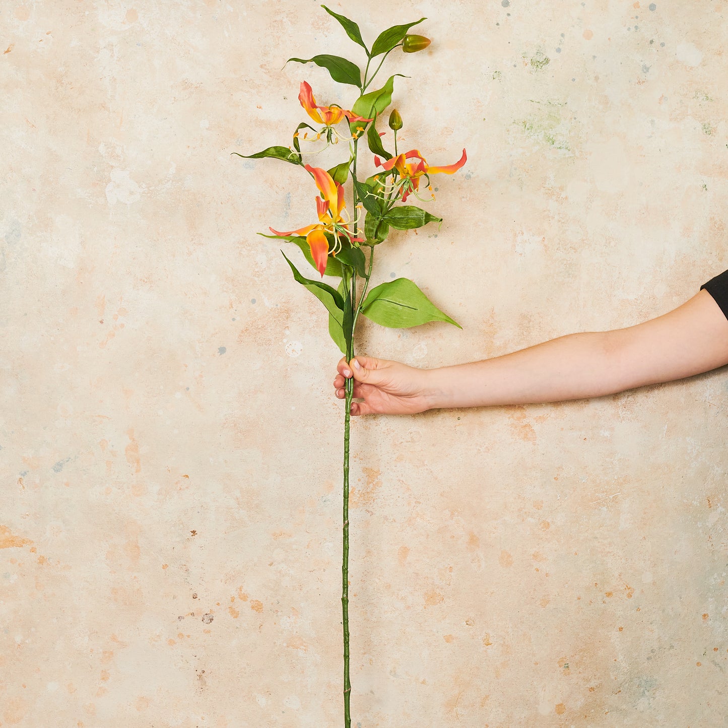 Gloriosa Spray Real Touch Flower Stem