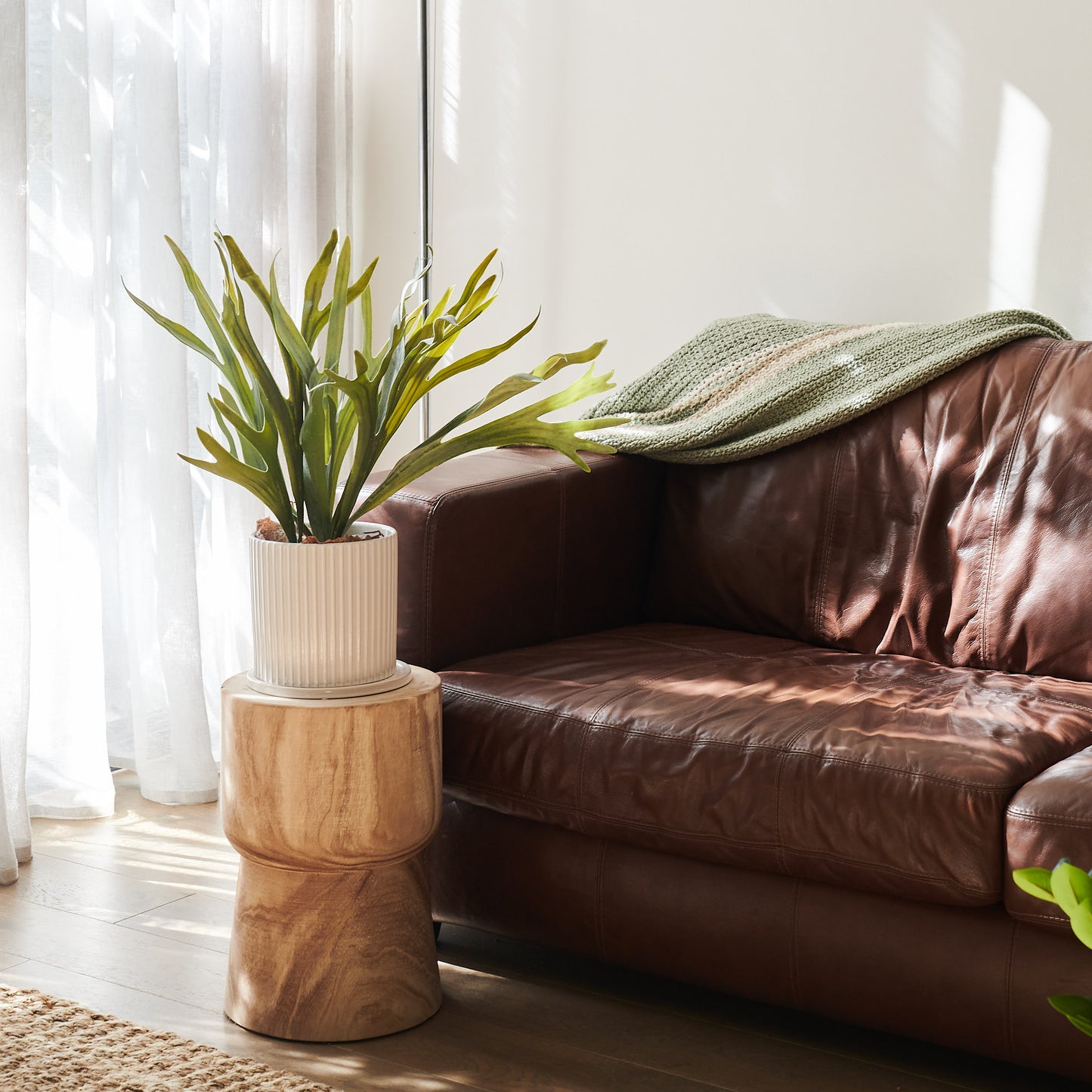 Hunter Wood Stool