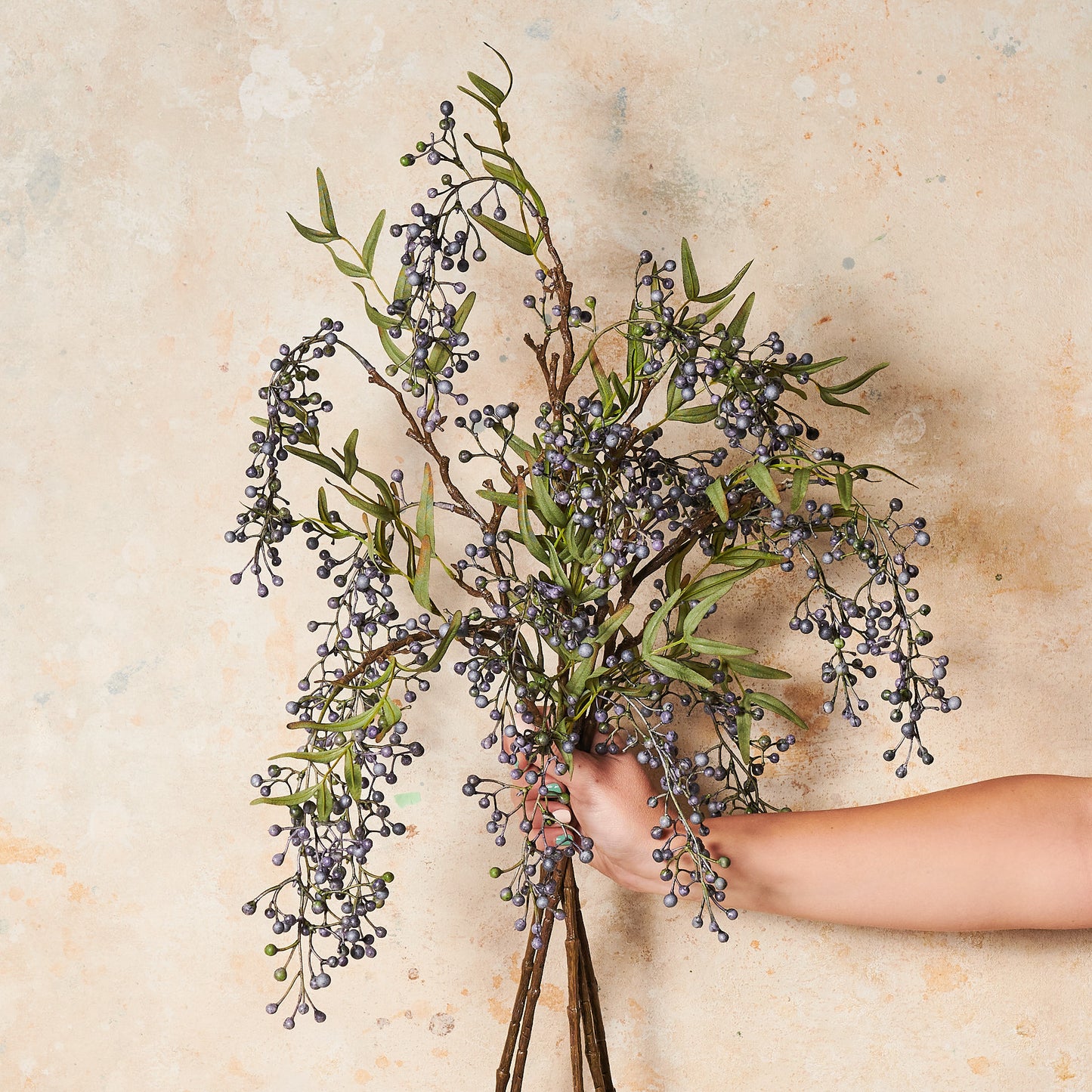 Pepperberry Real Touch Flower Stem