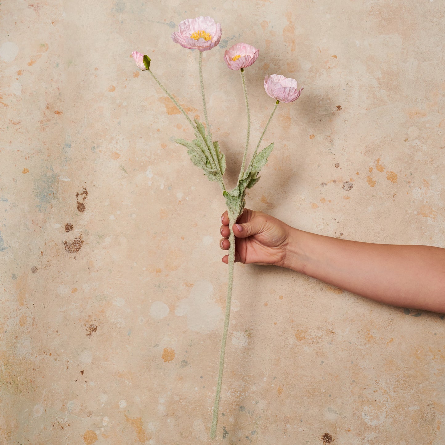 Poppy Real Touch Flower Stem