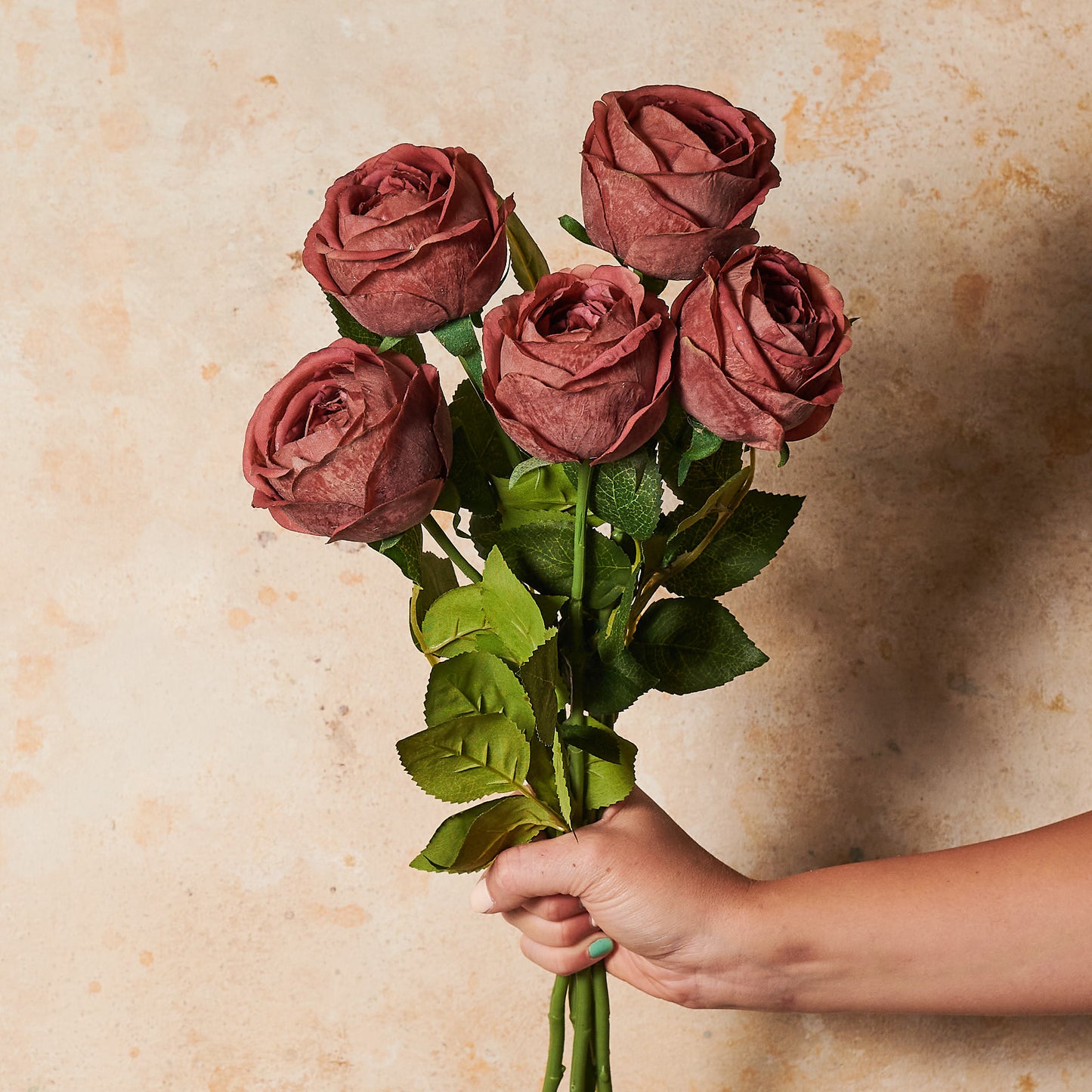 Rose Medium Bloom Real Touch Flower Stem