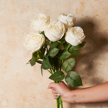 Rose Medium Bloom Real Touch Flower Stem