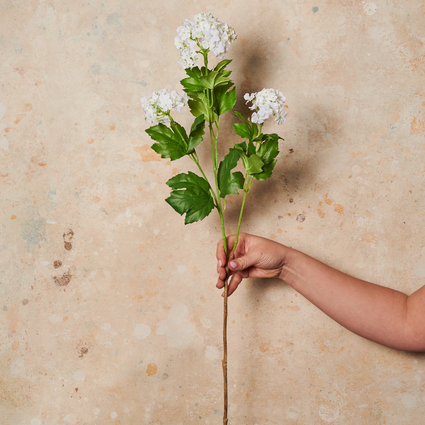 Snowball Spray Real Touch Flower Stem