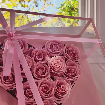 Hearts & Roses Preserved Gift Box